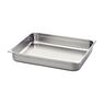 Tramontina GN 1/1 stainless steel food pan without handles, 100 mm deep - Steel 304