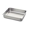 Tramontina GN 1/1 stainless steel food pan without handles, 180 mm deep - Steel 304
