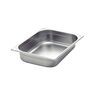 Tramontina GN 1/2 stainless steel food pan without handles, 65 mm deep - Steel 304