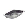 Tramontina GN 1/3 stainless steel food pan without handles, 20 mm deep -  Steel 304