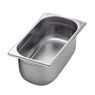 Tramontina GN 1/3 stainless steel food pan without handles, 150 mm deep -  Steel 430