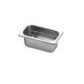 Tramontina GN 1/9 stainless steel food pan without handles, 65 mm deep - Steel 304