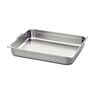 Tramontina GN 1/1 stainless steel food pan with retractable handles, 100 mm deep - Steel 304