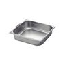 Tramontina GN 2/3 stainless steel food pan with retractable handles, 65 mm deep - Steel 304