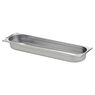 Tramontina GN 2/4 stainless steel food pan with retractable handles, 65 mm deep - Steel 430