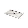 Tramontina GN 2/3 stainless steel food pan lid without notches