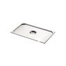 Tramontina GN 1/1 stainless steel food pan lid with spoon notch