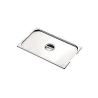 Tramontina GN 2/1 stainless steel food pan lid with handle notches