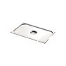 Tramontina GN 1/1 stainless steel food pan lid with spoon and handle notches