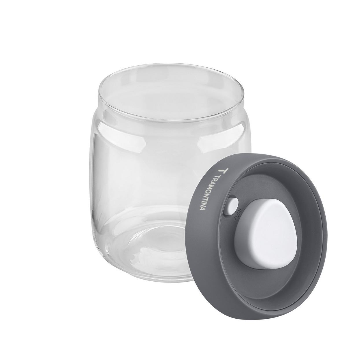 Pote Herm&eacute;tico de Vidro Tramontina Purezza com Tampa Pl&aacute;stica a V&aacute;cuo 1,2 L - SKU 61225120 - 3 image number 2