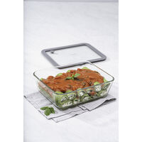 Pote de Vidro Tramontina Vittra Retangular com Tampa Herm&eacute;tica de Silicone 2,6 L - SKU 61227560 - 5 image number 4