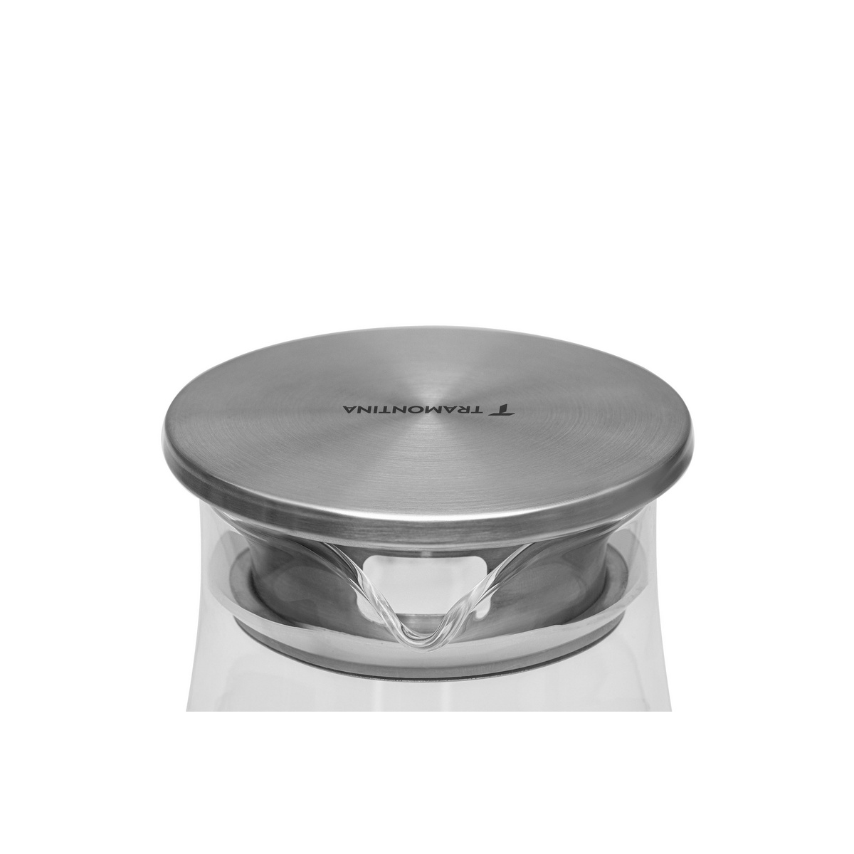 Jarra em Vidro Borossilicato Tramontina com Tampa em A&ccedil;o Inox 1,8 L - SKU 61227680 - 3 image number 2