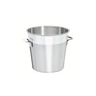 Tramontina Cosmos matte stainless steel wine bucket with shiny rim, 20 cm and 5.2 L