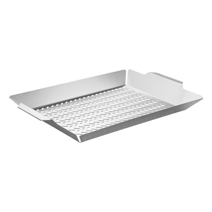 Grelha Tramontina Cosmos Multiuso em A&ccedil;o Inox 47 x 30 cm - SKU 61321410