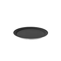 Tramontina Service round stainless steel tray with interior non-slip coating, 40 cm