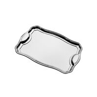 Tramontina Classic rectangular stainless steel tray with handles, 49 x 34 cm