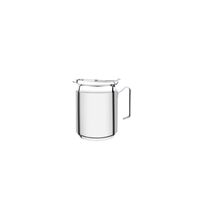 Tramontina stainless steel pitcher with lid, 12.6 cm and 2 L