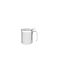 Stainless steel covered coffee & milk pot  Ø 8cm