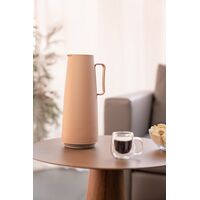 Bule T&eacute;rmico Tramontina Exata em Pl&aacute;stico Mocha com Ampola de Vidro 1 L Cor Bege - SKU 61636225 - 3 image number 2