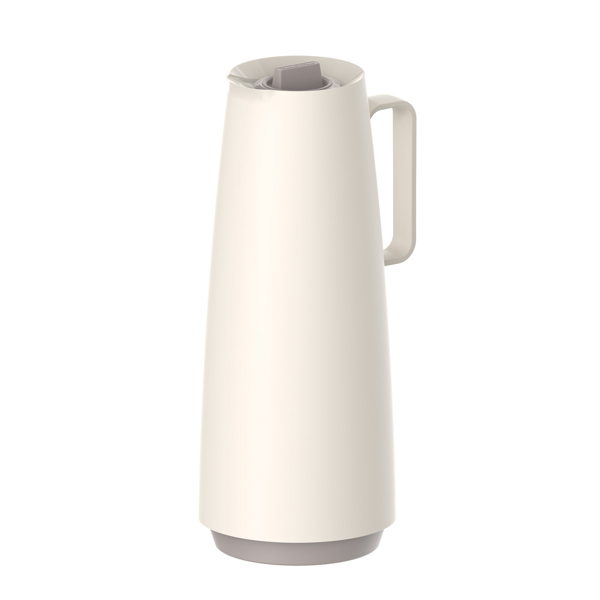 Bule Térmico Tramontina Exata em Plástico Vanilla com Ampola de Vidro 1 L