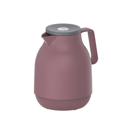 Bule T&eacute;rmico Tramontina Exata em Pl&aacute;stico Rosa 1 L Tampa Rolha com Bot&atilde;o de Press&atilde;o Cor Rosa - SKU 61638604