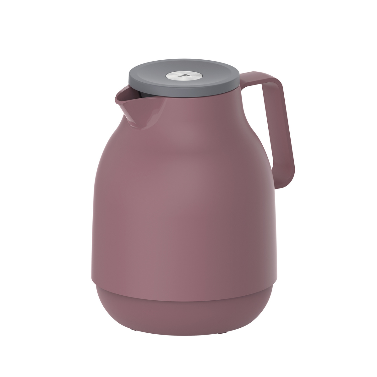 Bule T&eacute;rmico Tramontina Exata em Pl&aacute;stico Rosa 1 L Tampa Rolha com Bot&atilde;o de Press&atilde;o Cor Rosa - SKU 61638604 - 1 image number 0