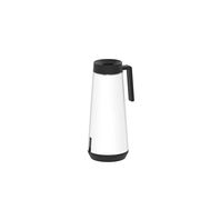 Tramontina Exata 1 L white stainless steel thermal tea and coffee pot