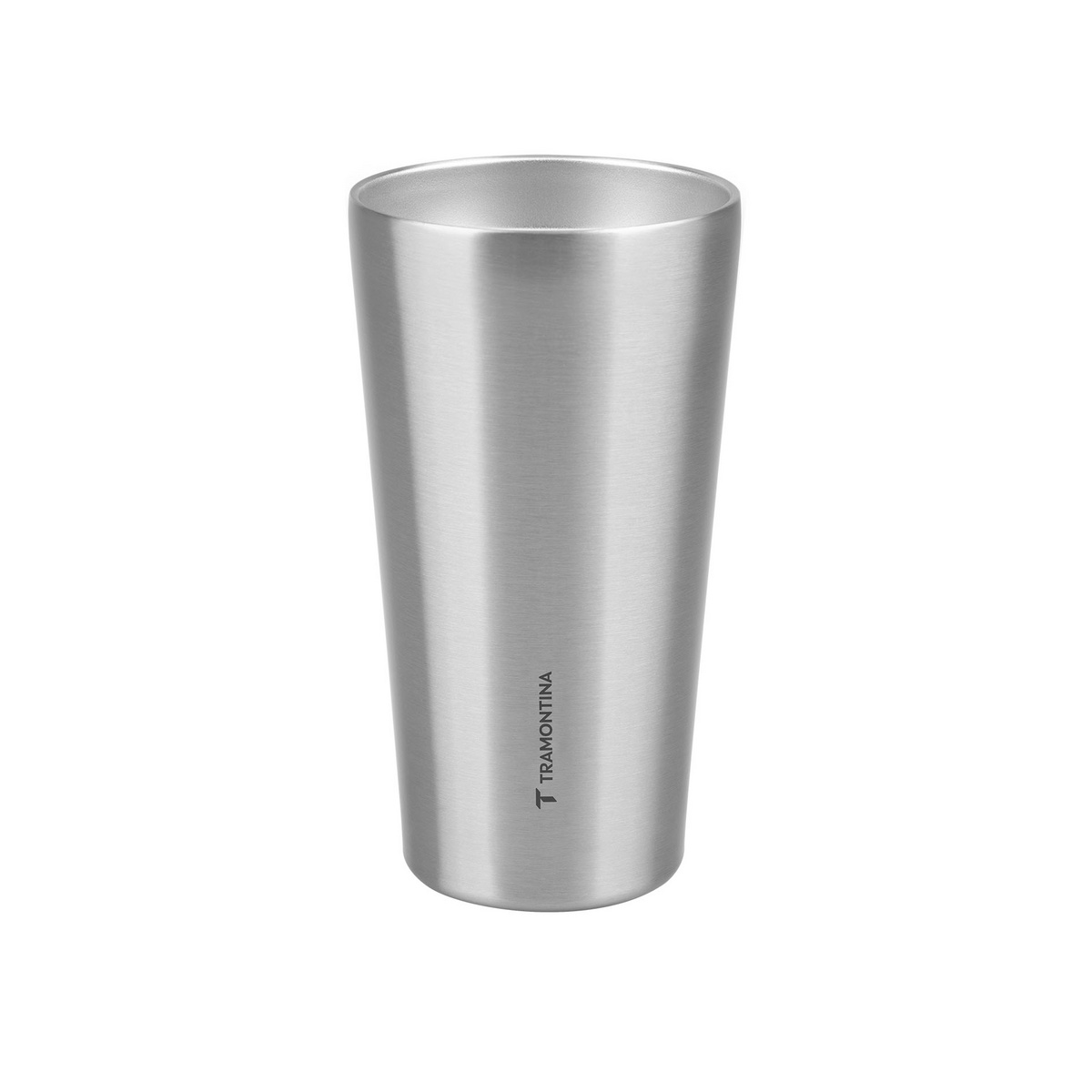 Copo T&eacute;rmico Tramontina Exata em A&ccedil;o Inox sem Tampa 420 ml Cor Inox - SKU 61646430 - 1 image number 0