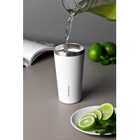Copo T&eacute;rmico Tramontina Exata em A&ccedil;o Inox Branco sem Tampa 550 ml Cor Branco - SKU 61646510 - 5 image number 4