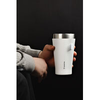 Copo T&eacute;rmico Tramontina Exata em A&ccedil;o Inox Branco sem Tampa 550 ml Cor Branco - SKU 61646510 - 3 image number 2