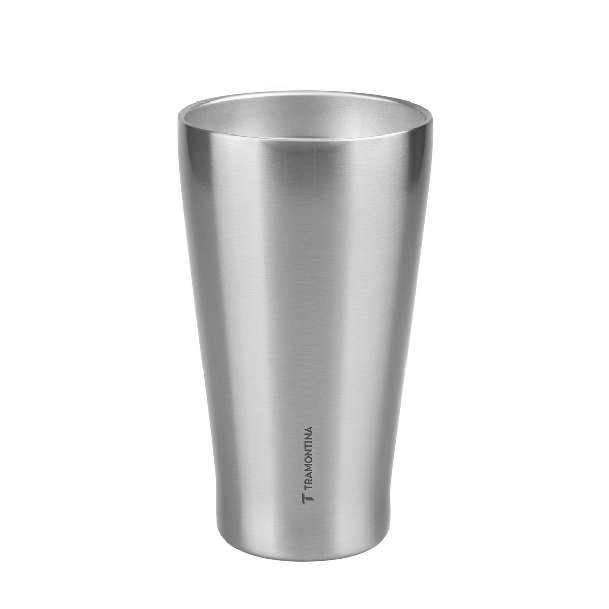 Copo T&eacute;rmico Tramontina em A&ccedil;o Inox sem Tampa 550 ml Cor Inox - SKU 61646530 - 1 image number 0