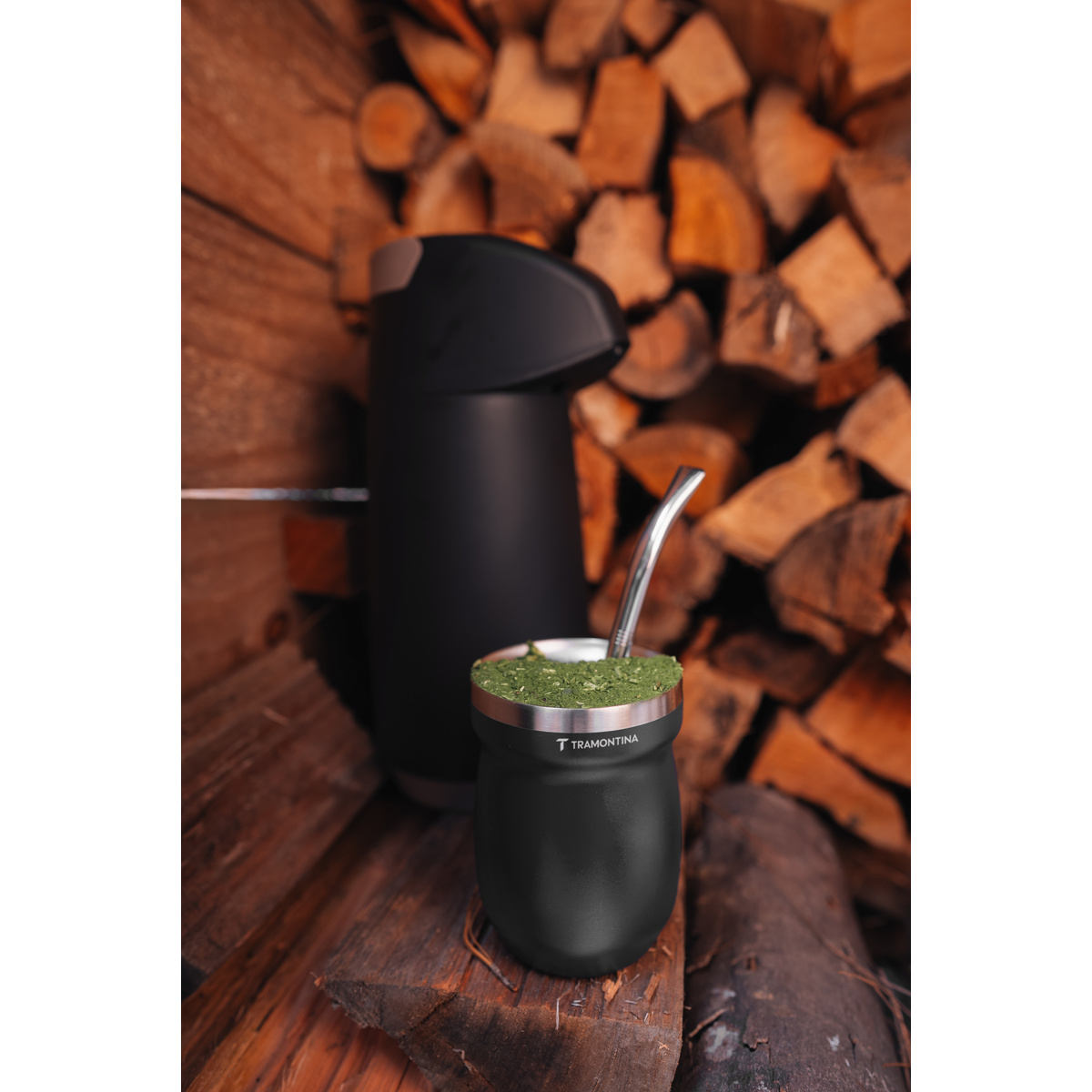 Cuia T&eacute;rmica Tramontina Preta 240 ml - SKU 61647200 - 5 image number 4