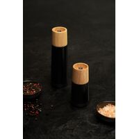 Moedor de Sal e Pimenta Tramontina Realce em Madeira Seringueira de 19,7 cm Preto Cor Preto - SKU 61657023 - 4 image number 3