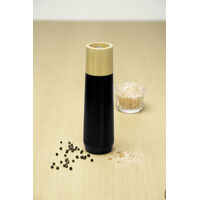 Moedor de Sal e Pimenta Tramontina Realce em Madeira Seringueira de 19,7 cm Preto Cor Preto - SKU 61657023 - 5 image number 4