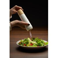 Moedor de Sal e Pimenta Tramontina Realce em Madeira Seringueira de 19,7 cm Branco Cor Branco - SKU 61657024 - 6 image number 5