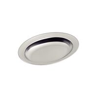 Tramontina Buena 30x22 cm Deep Serving Dish in Stainless Steel
