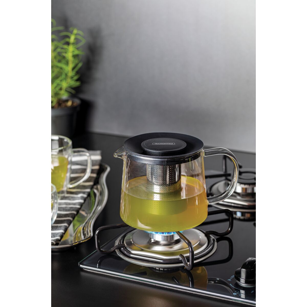 Jarra infusión de café y té de vidrio Vitrex, modelo Kaylan 900 ml