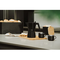 Cafeteira Expresso Italiana Tramontina em Alum&iacute;nio Preto com Cabo em Nylon 320 ml - SKU 61768040 - 4 image number 3