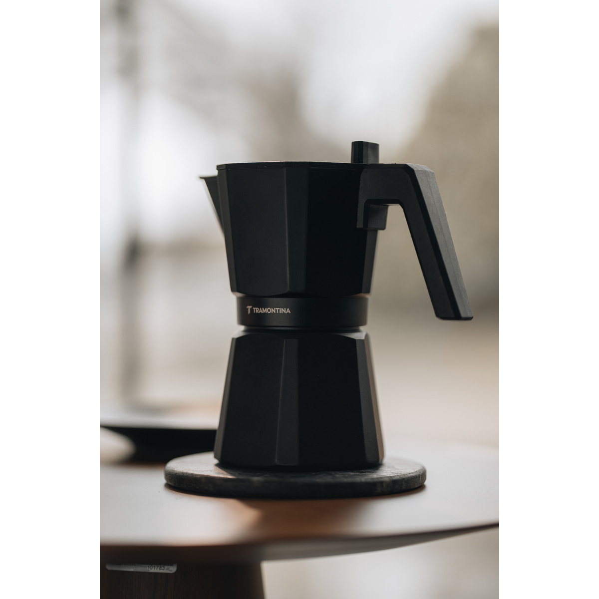 Cafeteira Expresso Italiana Tramontina em Alum&iacute;nio Preto com Cabo em Nylon 320 ml - SKU 61768040 - 8 image number 7