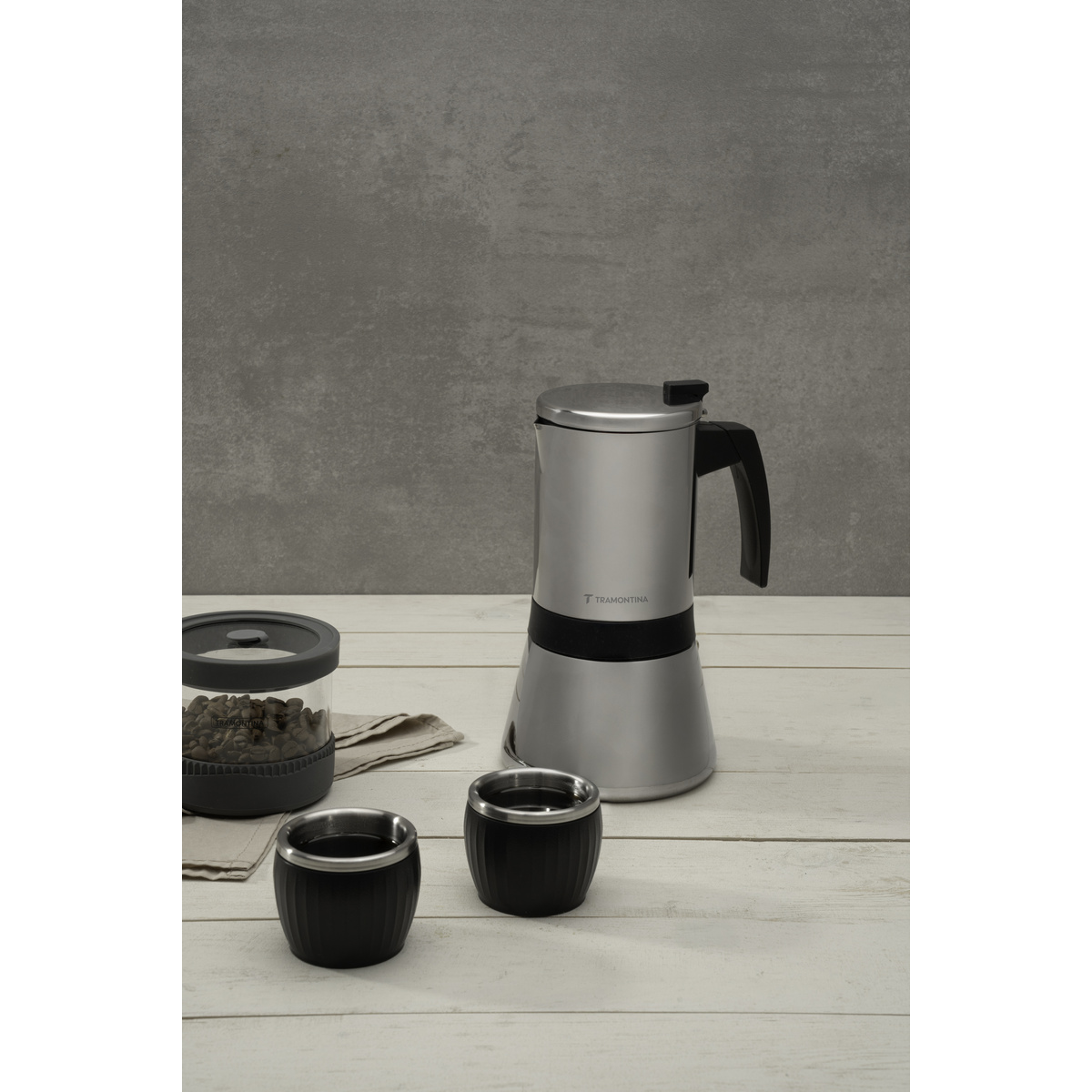 Cafeteira Italiana Tramontina em A&ccedil;o Inox Para Espresso 600 ml - SKU 61768050 - 3 image number 2