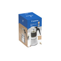 Cafeteira Italiana Tramontina em A&ccedil;o Inox e Vidro Borossilicato para Espresso 300 ml - SKU 61768060 - 5 image number 4