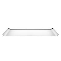 Tramontina Piani rectangular stainless steel tray with shiny finish, 38x17 cm