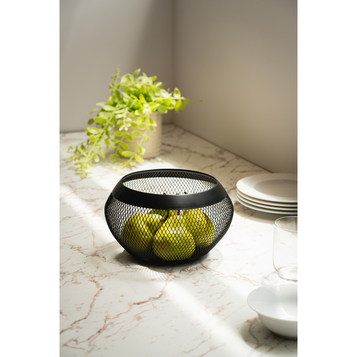 Cesto Multi&uacute;so Tramontina Luce em A&ccedil;o Carbono 234x234 mm - SKU 61813230 - 2 image number 1