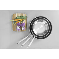 Frigideira Tramontina Grano em A&ccedil;o Inox com Corpo Triplo e Cabo 30 cm 3,4 L Cor Inox - SKU 62155300 - 10 image number 9