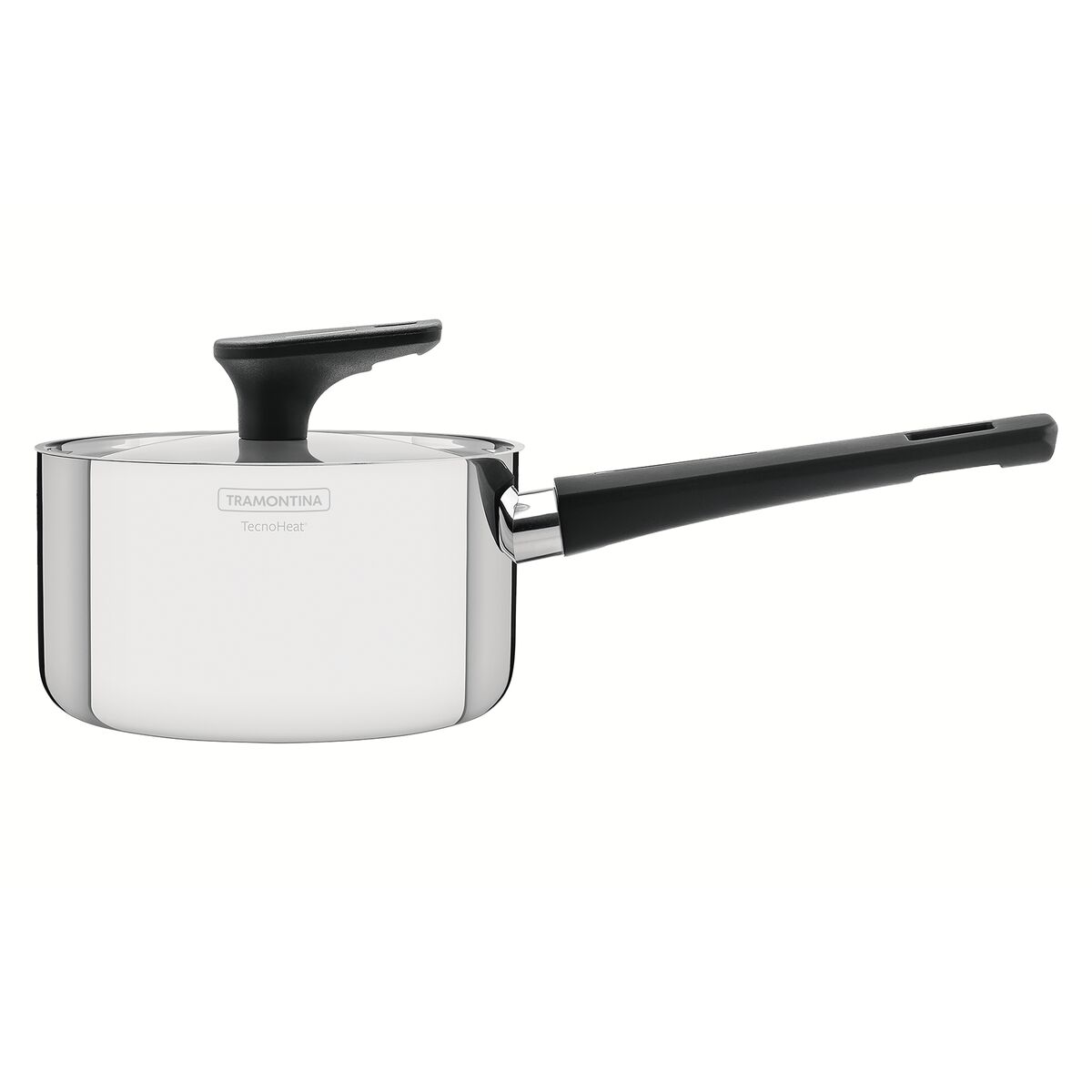 Panela Tramontina Grano Baquelite em Aço Inox com Corpo Triplo Tampa e Cabo de Baquelite 20 cm 3,1 L Cor Inox - SKU 62161200 - 1 image number 0