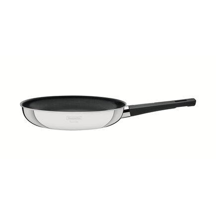 Frigideira Tramontina Grano Baquelite em Aço Inox com Corpo Triplo e Revestimento Interno Antiaderente com Cabo de Baquelite 26 cm 2,2 L