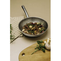 Frigideira Tramontina Una em A&ccedil;o Inox com Fundo Triplo 24 cm 2,1 L Cor Inox - SKU 62295240 - 11 image number 10