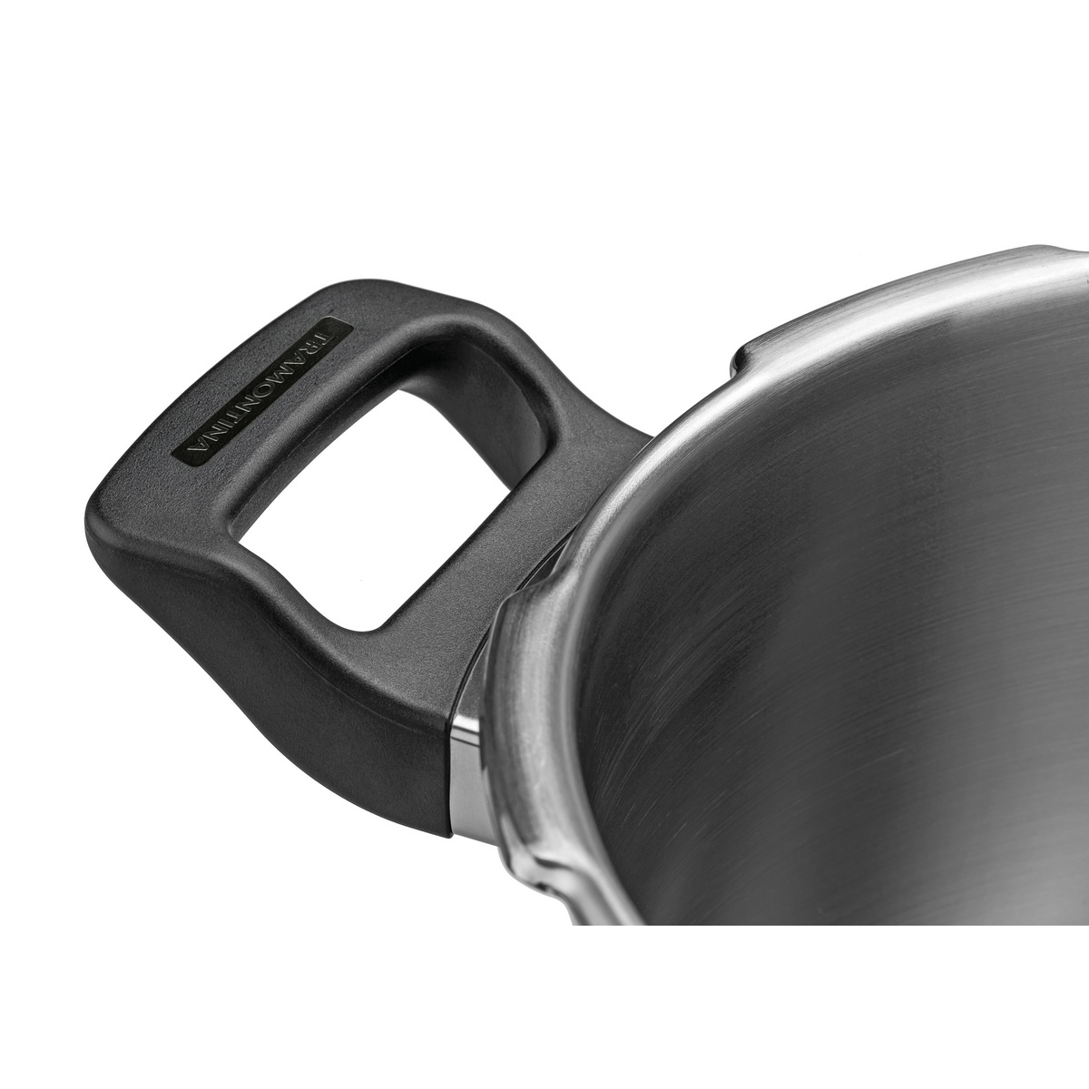 Panela de Press&atilde;o Tramontina Brava em A&ccedil;o Inox com Fundo Triplo 22 cm 6 L Cor Inox - SKU 62416220 - 11 image number 10