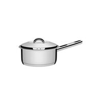Tramontina Solar 20 cm 2.9 L stainless steel saucepan with lid, handle and tri-ply base