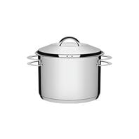 Tramontina Solar 24 cm 7.8 L stainless steel stock pot with lid, handles and tri-ply base